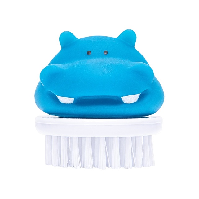 Щетка для ногтей Синий бегемот