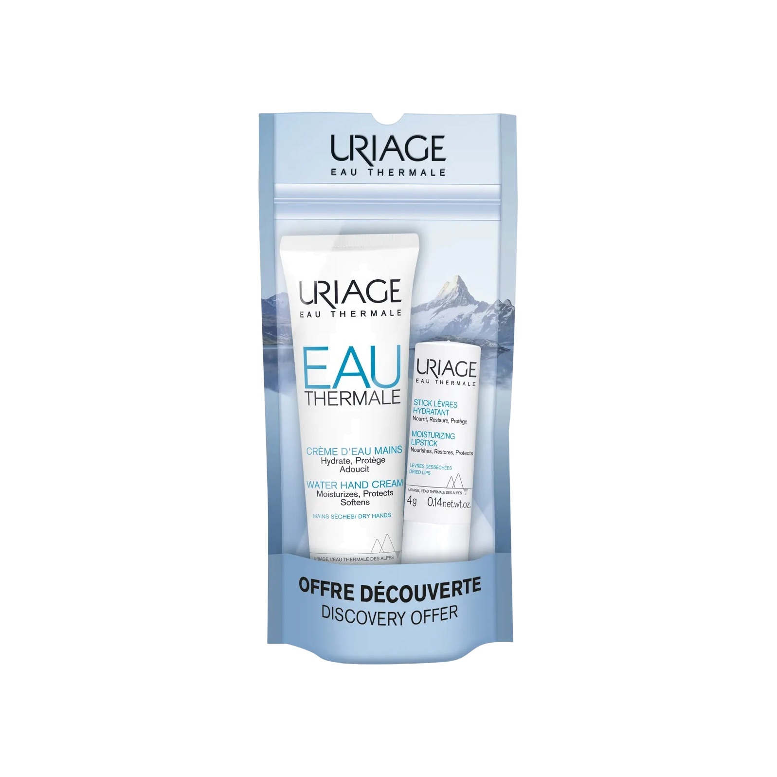 Набор Eau Thermale: Крем для рук 30мл + Стик для губ купить в VISAGEHALL