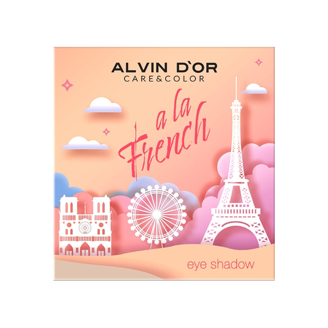Палетка теней для век Париж, я люблю тебя A La French купить в VISAGEHALL
