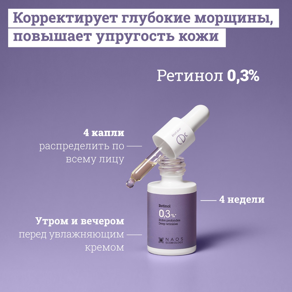 Сыворотка с ретинолом 0,3% купить в VISAGEHALL