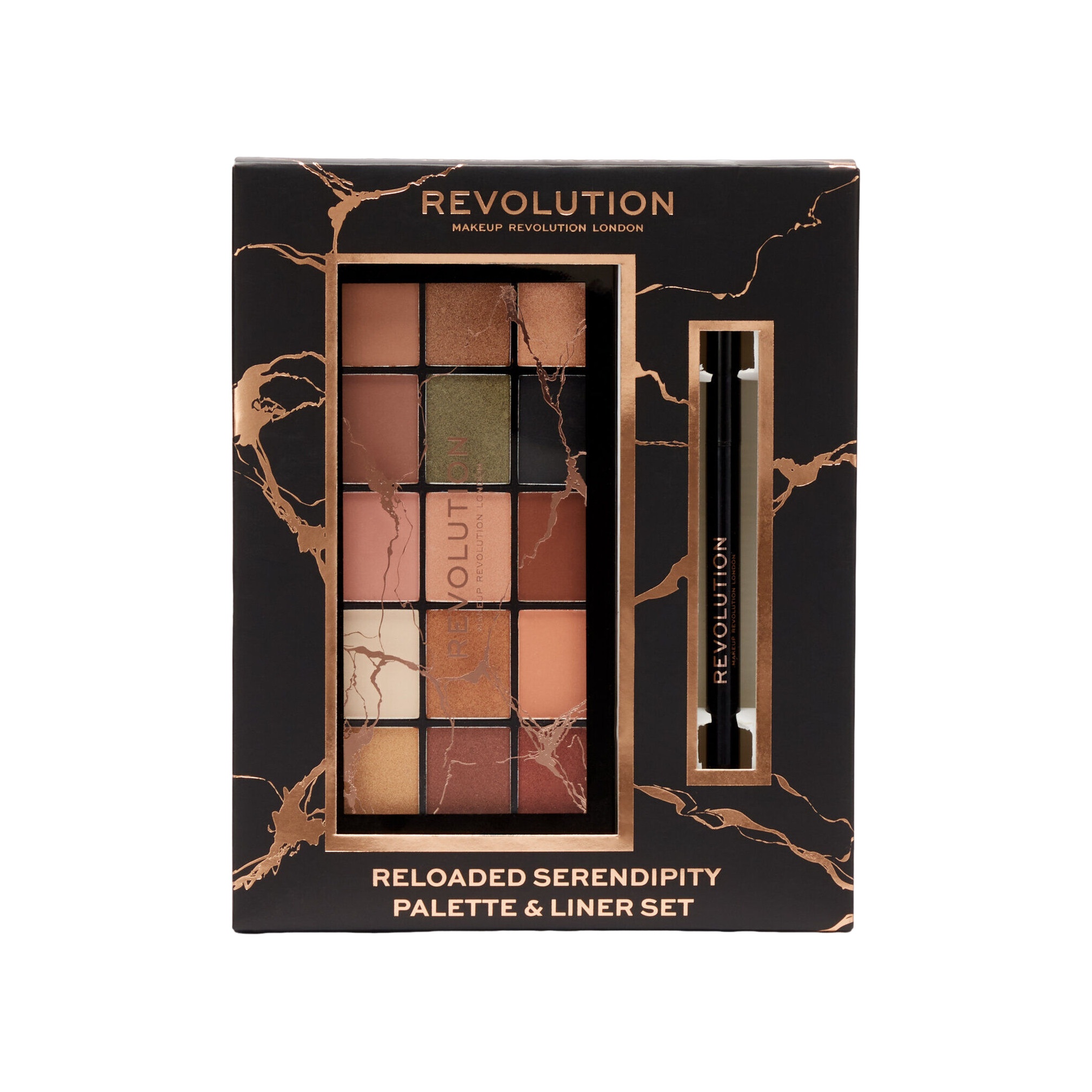 Набор для макияжа глаз Reload & Liner: Палетка теней + Подводка купить в VISAGEHALL