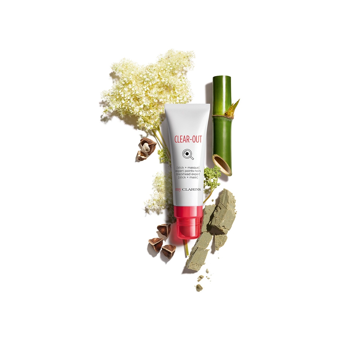 Маска-стик для устранения черных точек My Clarins 50мл купить в VISAGEHALL