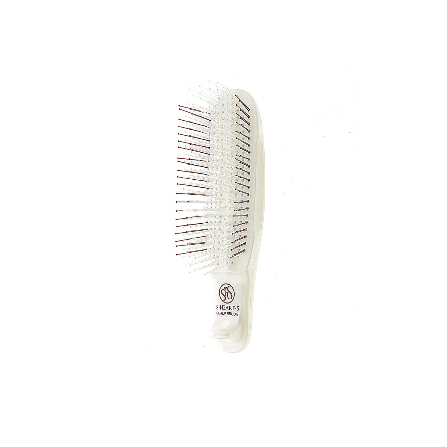 Расческа для волос массажная Scalp Brush Белая купить в VISAGEHALL