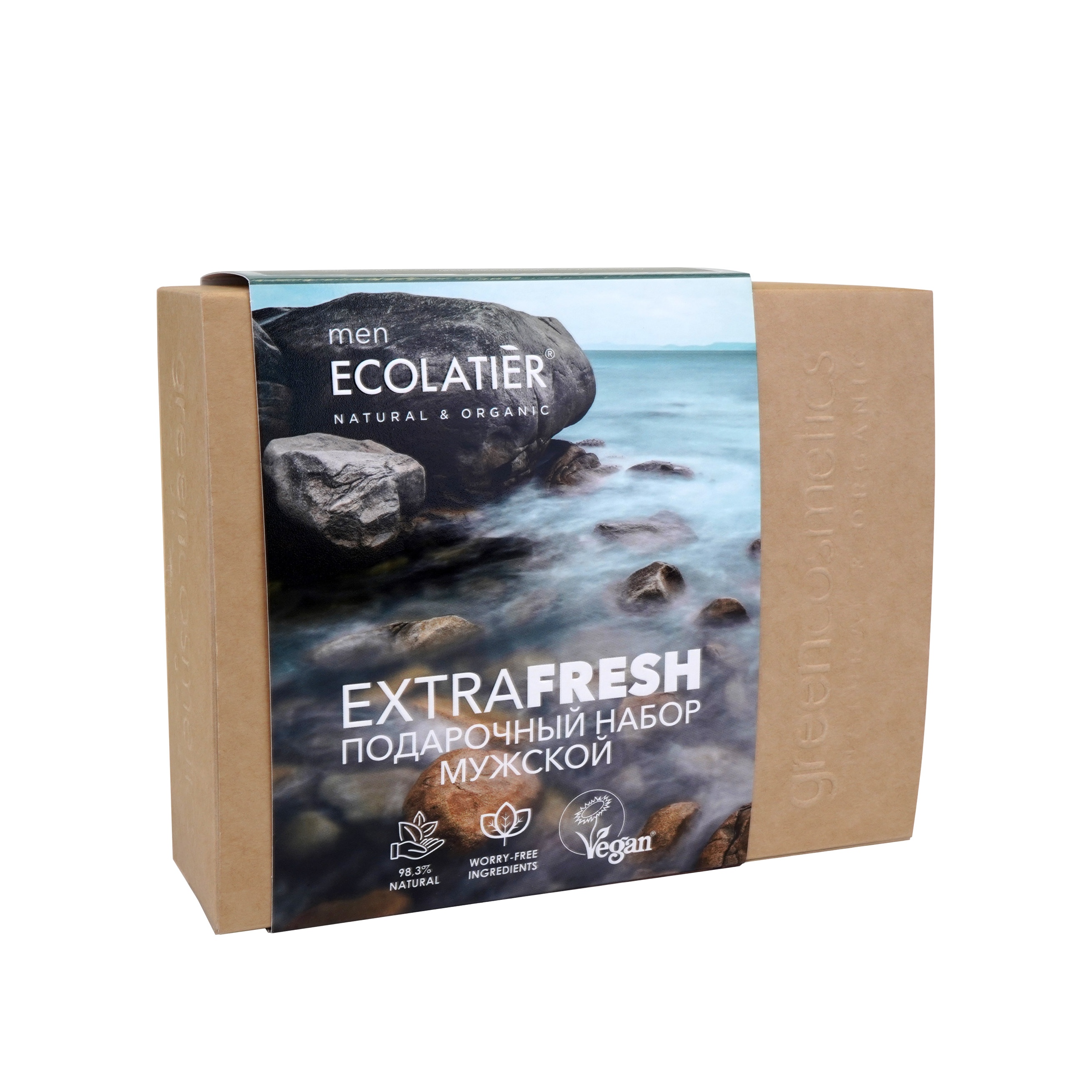 Набор подарочный мужской: Extra Fresh for Men Шампунь + Гель душа купить в VISAGEHALL