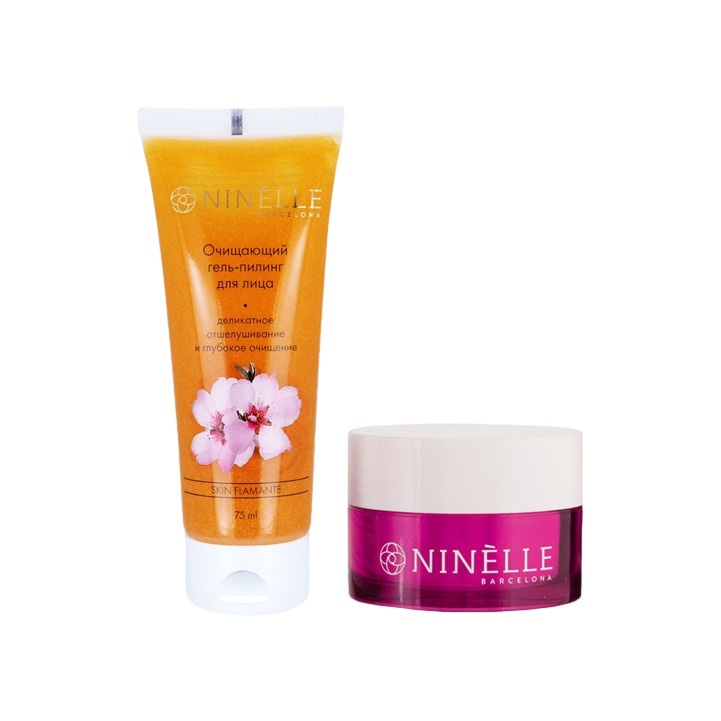 Набор Antioxidant focus: Крем-флюид 50мл + Гель-пилинг 75мл