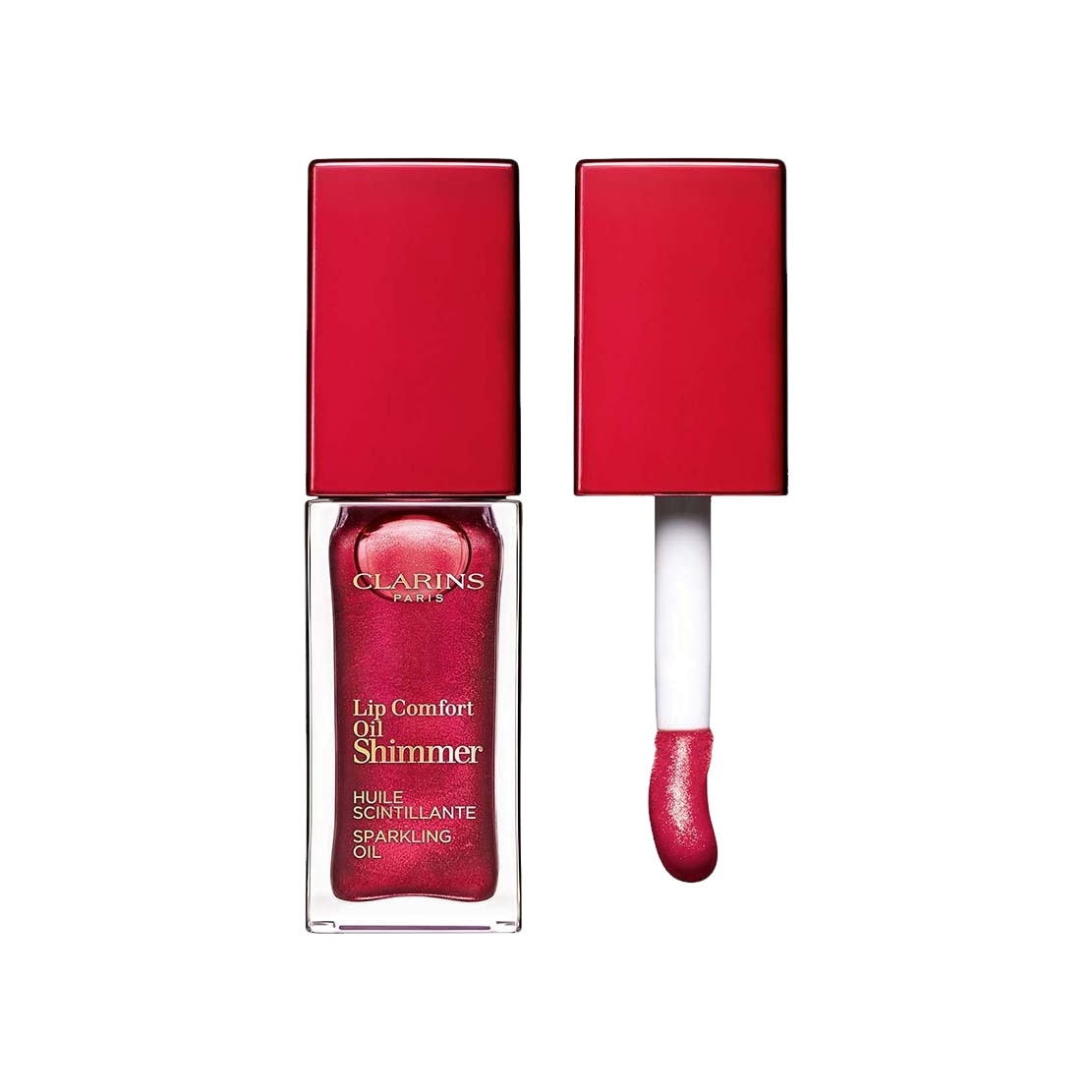 Масло для губ мерцающее с насыщенным цветом Lip Comfort  купить в VISAGEHALL