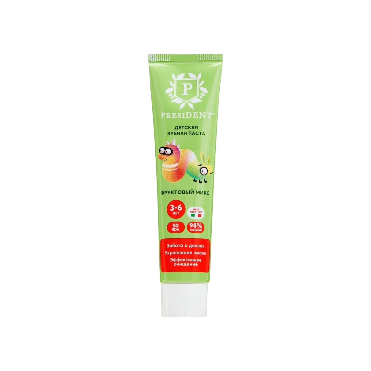 Зубная паста детская 3-6 Фруктовый микс купить в VISAGEHALL