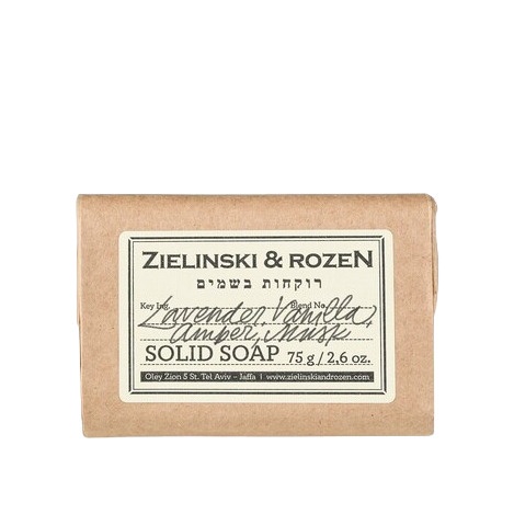 Твердое мыло Лаванда, Ваниль, Амбра, Мускус