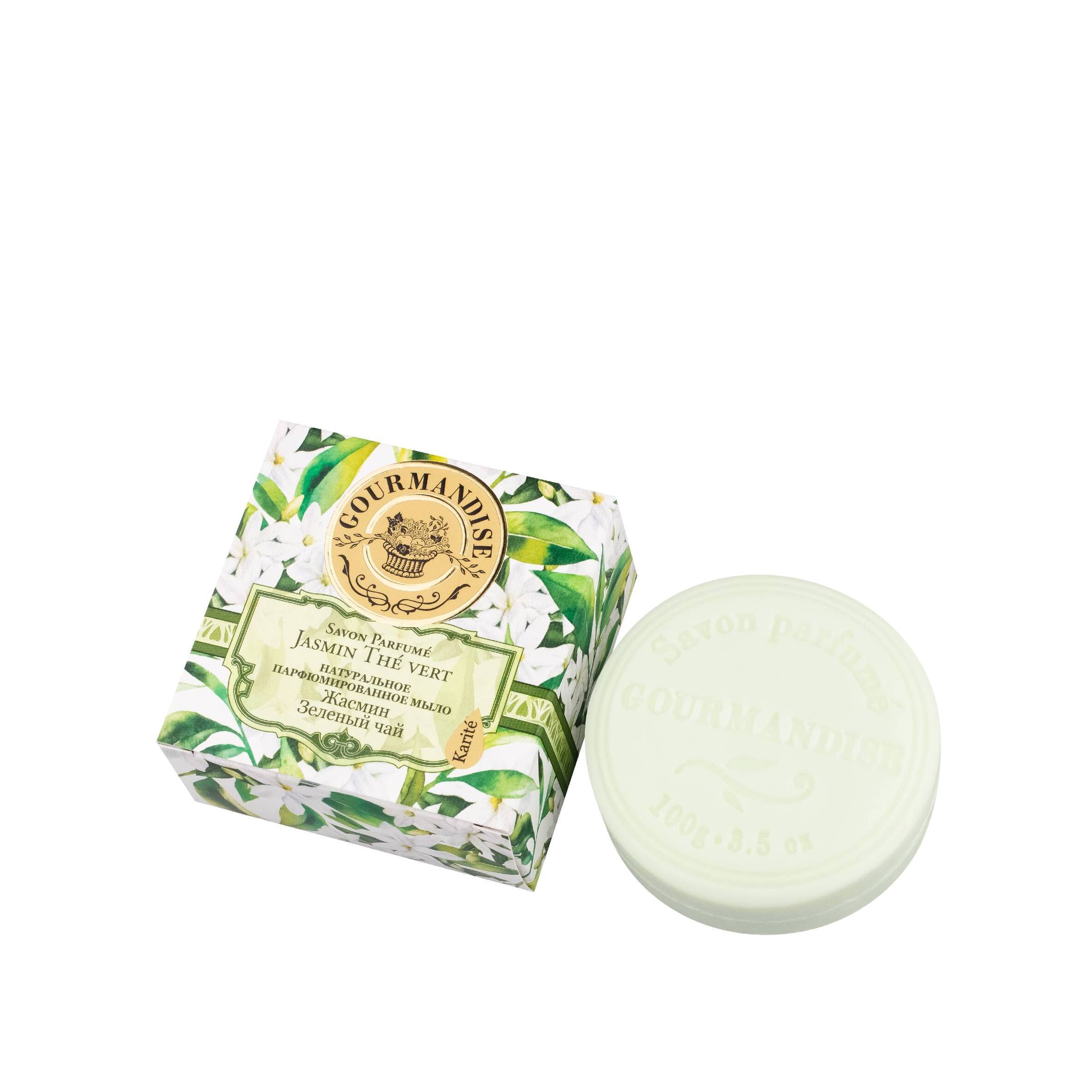 Мыло натуральное Жасмин и Зеленый чай купить в VISAGEHALL