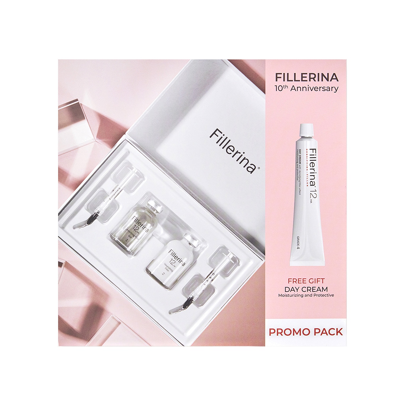 Набор с укрепляющим эффектом: филлер + крем дневной Grade 4 купить в VISAGEHALL