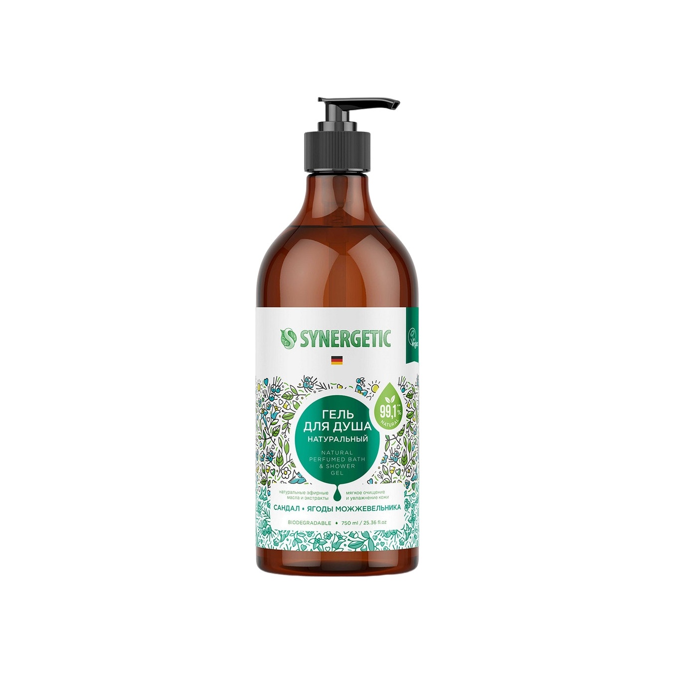 Гель для душа Сандал и ягоды можжевельника купить в VISAGEHALL