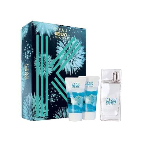 Набор L'EAU KENZO pour femme edt 50 мл + Гель для душа 50 мл + Гель для тела 50 мл