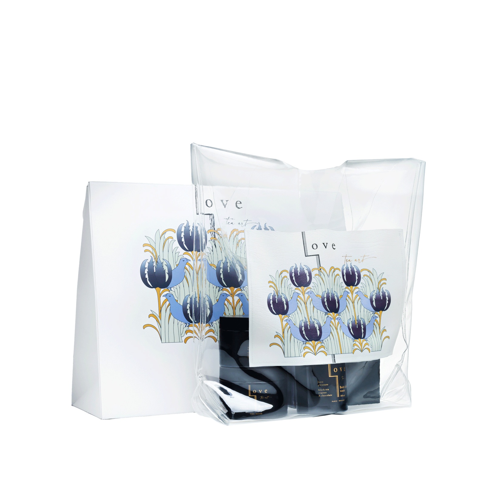 Набор Голубые цветы купить в VISAGEHALL