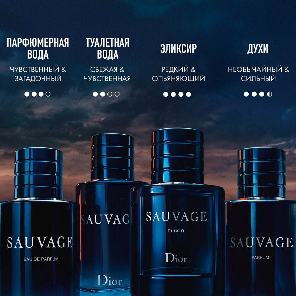 Sauvage Парфюмерная вода купить в VISAGEHALL