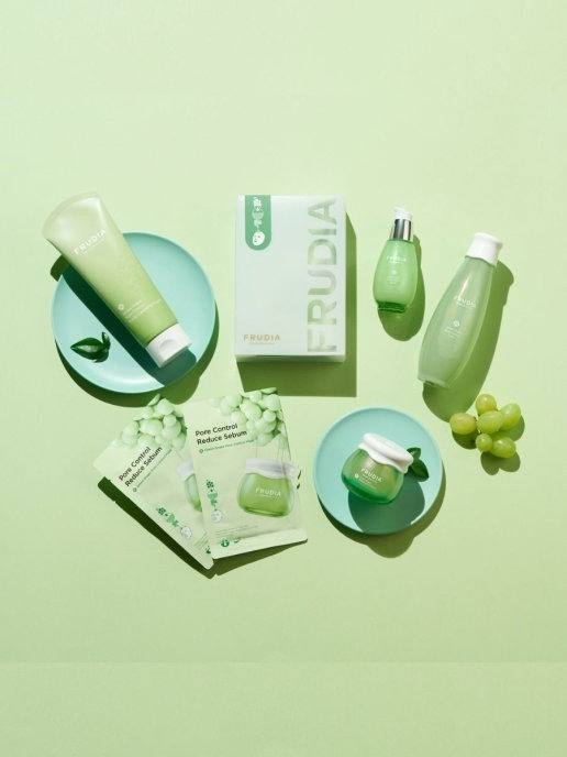 Набор по уходу за комбинированной кожей лица с зеленым винорадом купить в VISAGEHALL