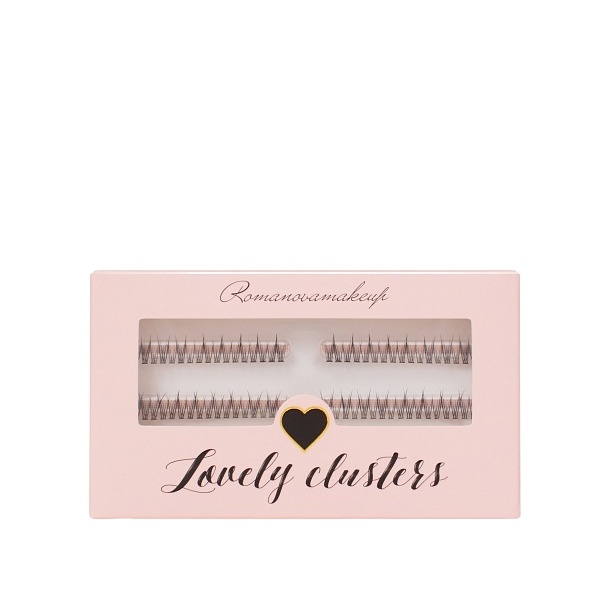 Пучки-сердечки для ресниц Lovely Clusters Medium