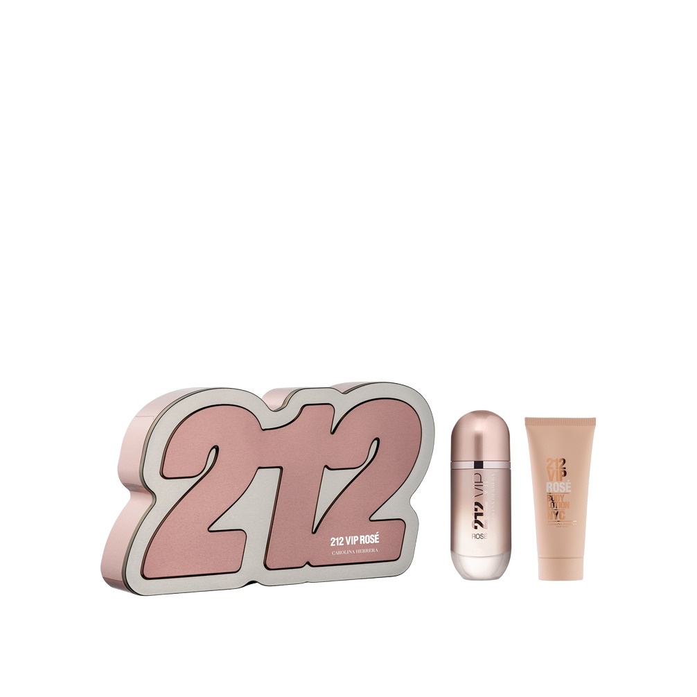 Набор 212 VIP Rose: Парфюмерная вода 50мл + Лосьон для тела 75мл