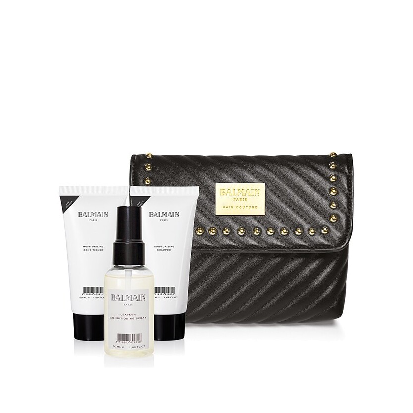 Косметичка черная со средствами для ухода Limited Cosmetic Bag