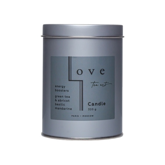 Свеча ароматическая Green tea & Abricot basilic mandarine