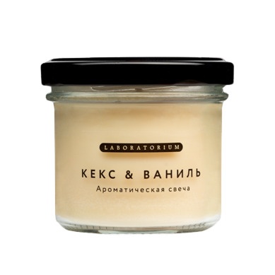 Свеча ароматическая Кекс и Ваниль 