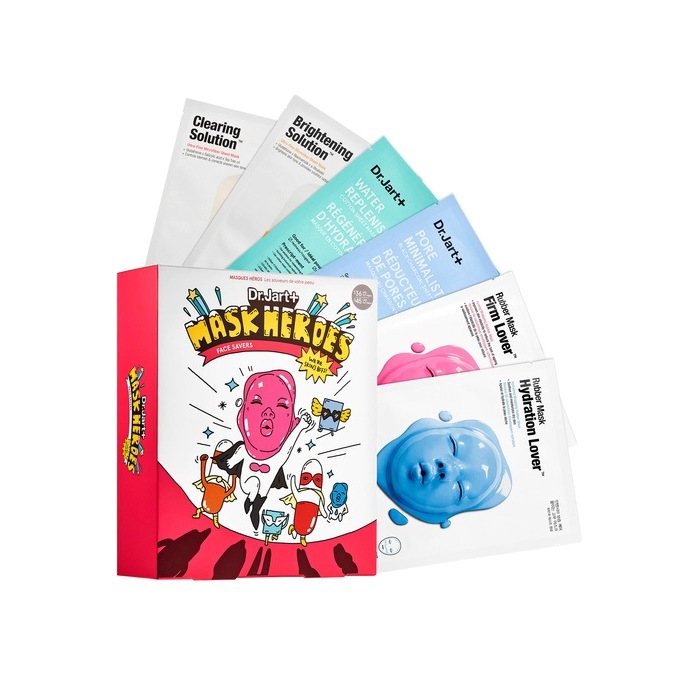 Набор масок для лица Mask Heroes 6шт