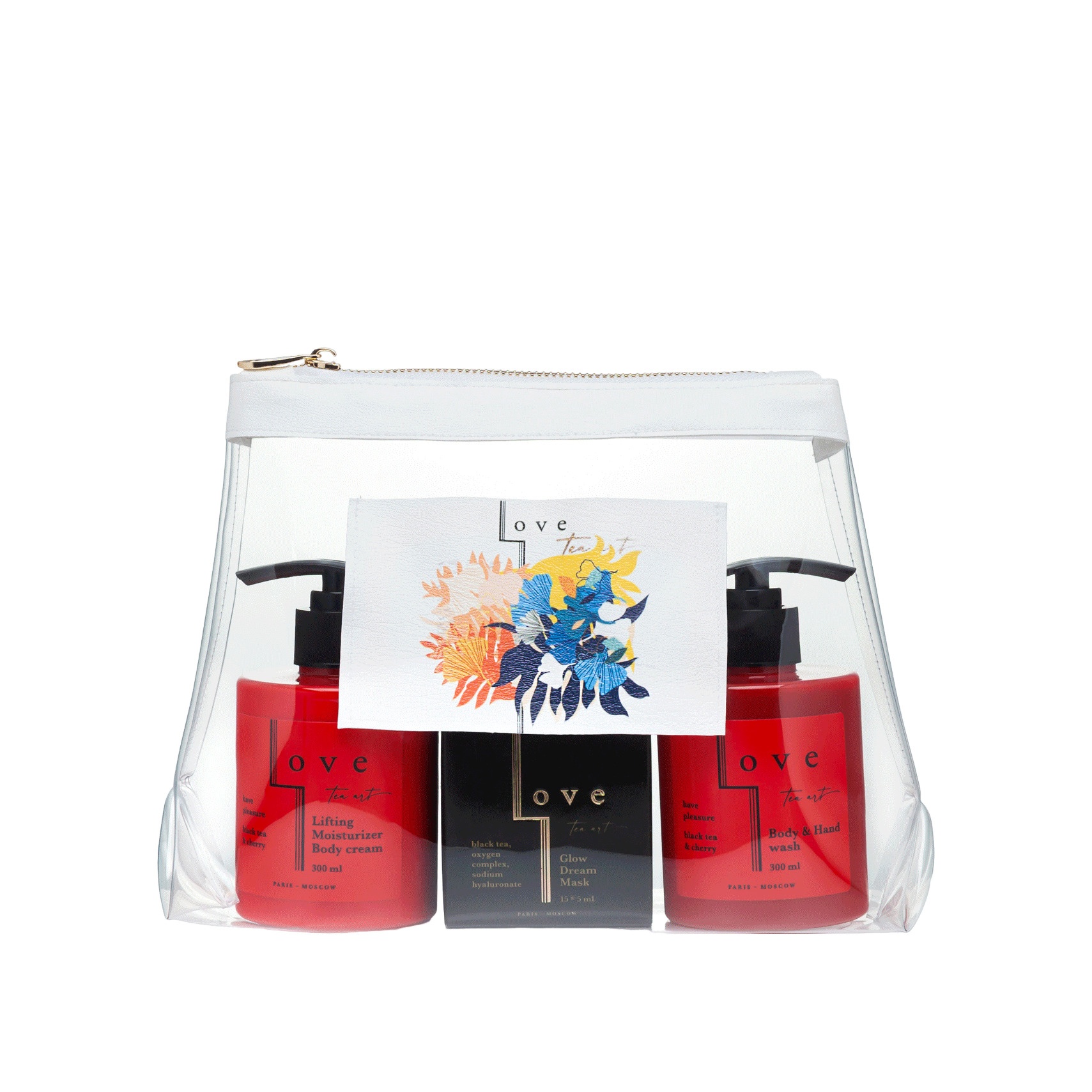 Набор Желтые цветы в косметичке купить в VISAGEHALL