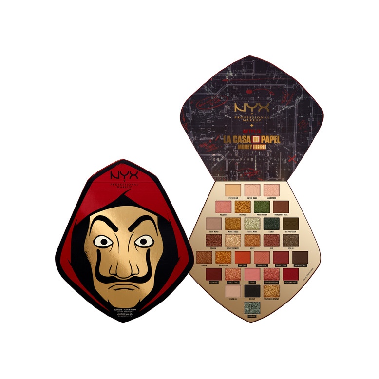 Палетка теней для век Dali Mask Casa De Papel