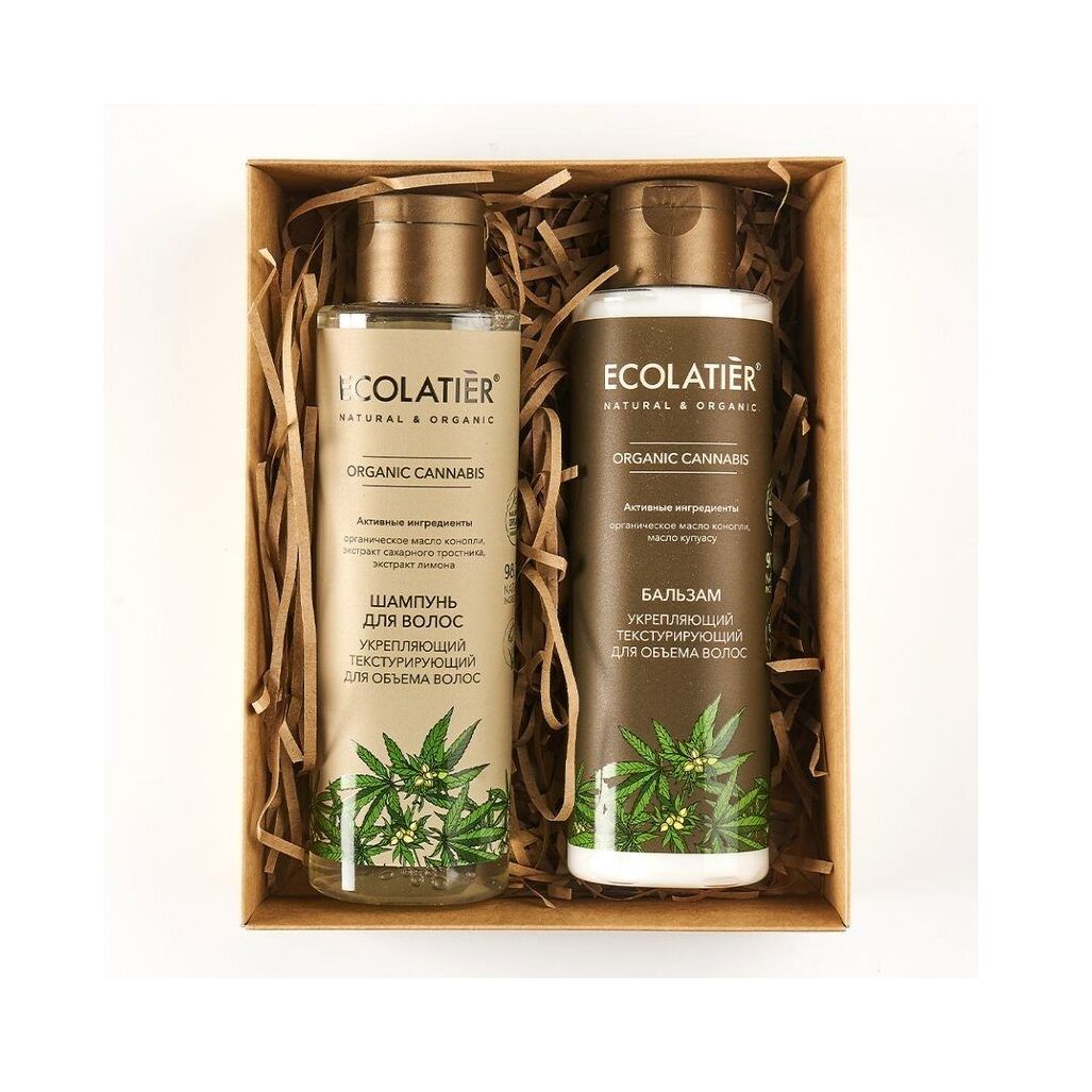 Набор Organic Cannabis: Шампунь + Бальзам  купить в VISAGEHALL