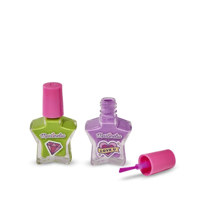 Набор для девочек из 2х лаков для ногтей фиолетовый купить в VISAGEHALL