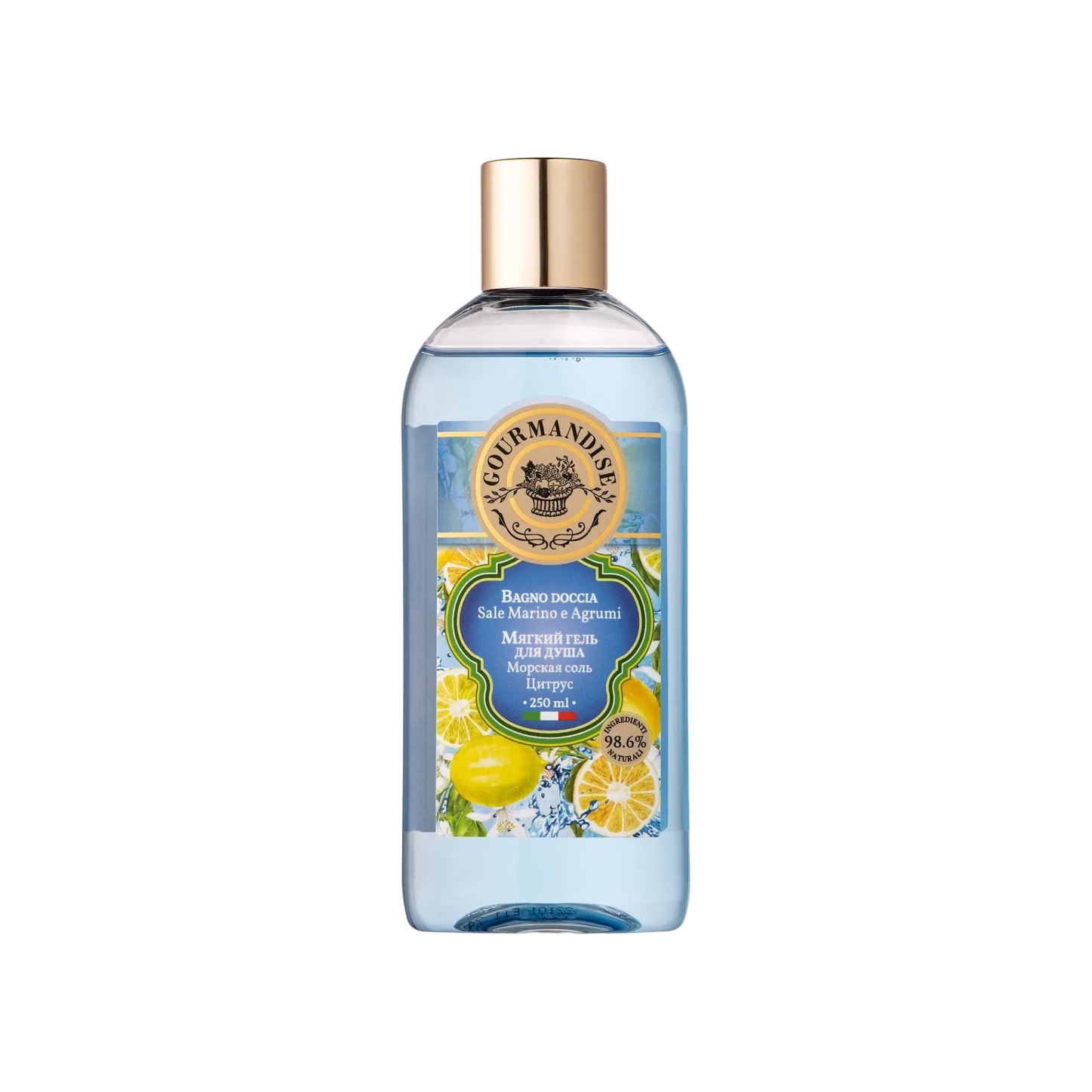 Гель мягкий для душа морская соль цитрус  купить в VISAGEHALL