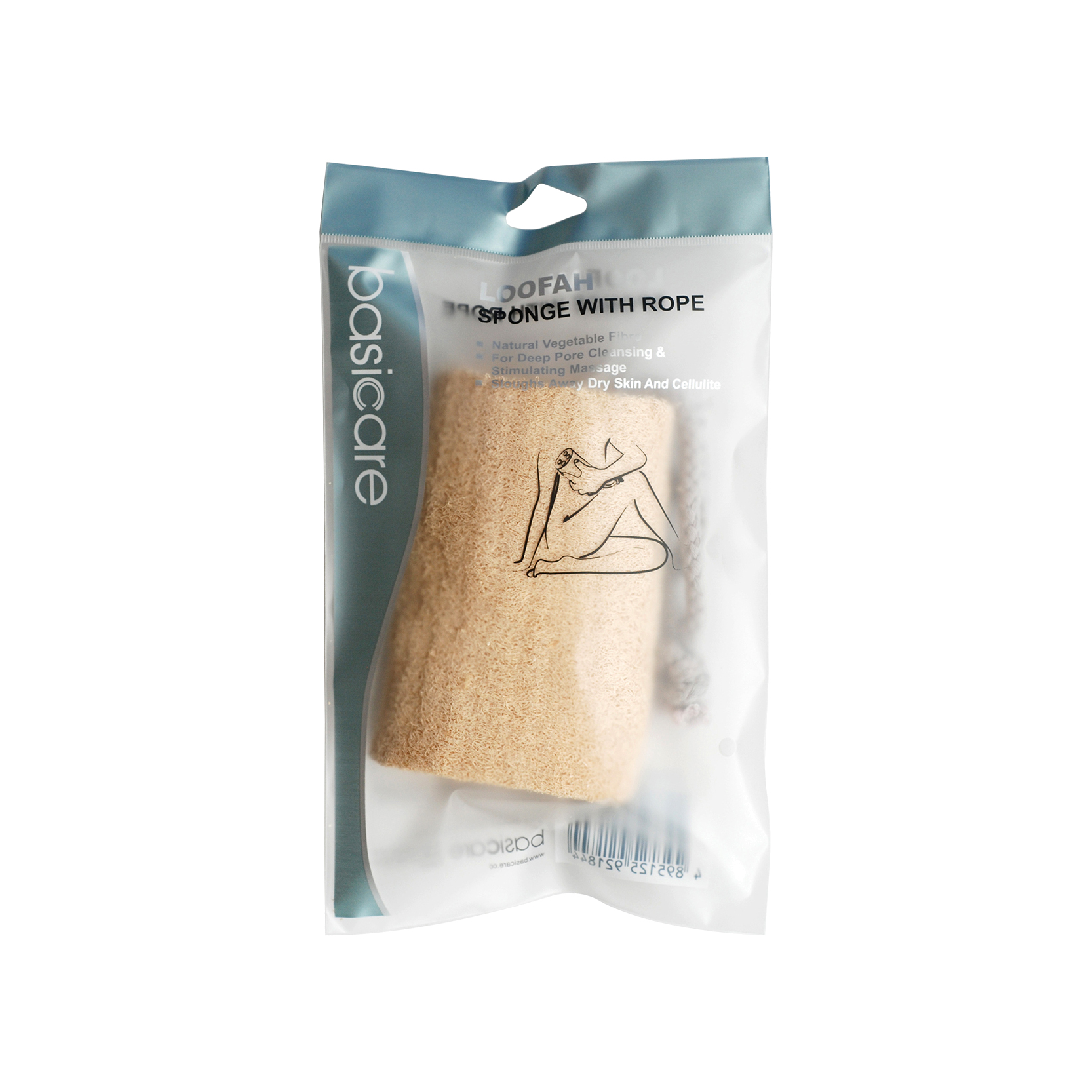 Губка из люфы со шнуром  купить в VISAGEHALL