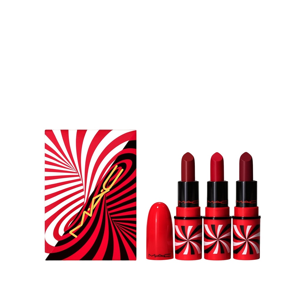 НАБОР ДЛЯ ГУБ TINY TRICKS MINI LIPSTICK TRIO RED
