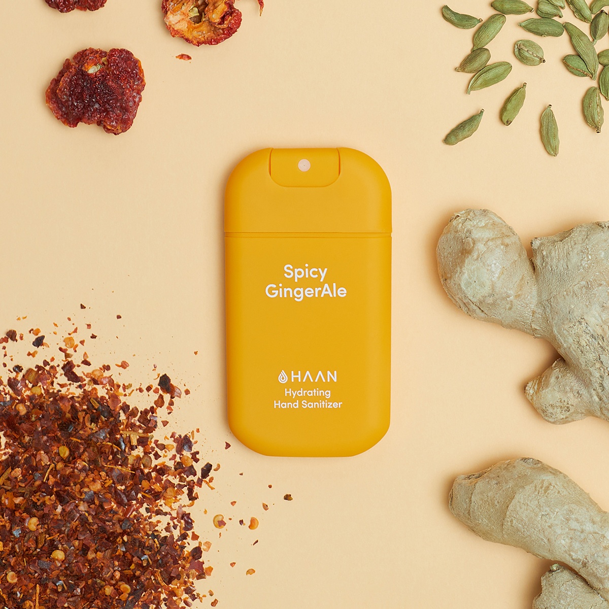 Спрей для рук очищающий и увлажняющий Пряный Имбирный Эль купить в VISAGEHALL