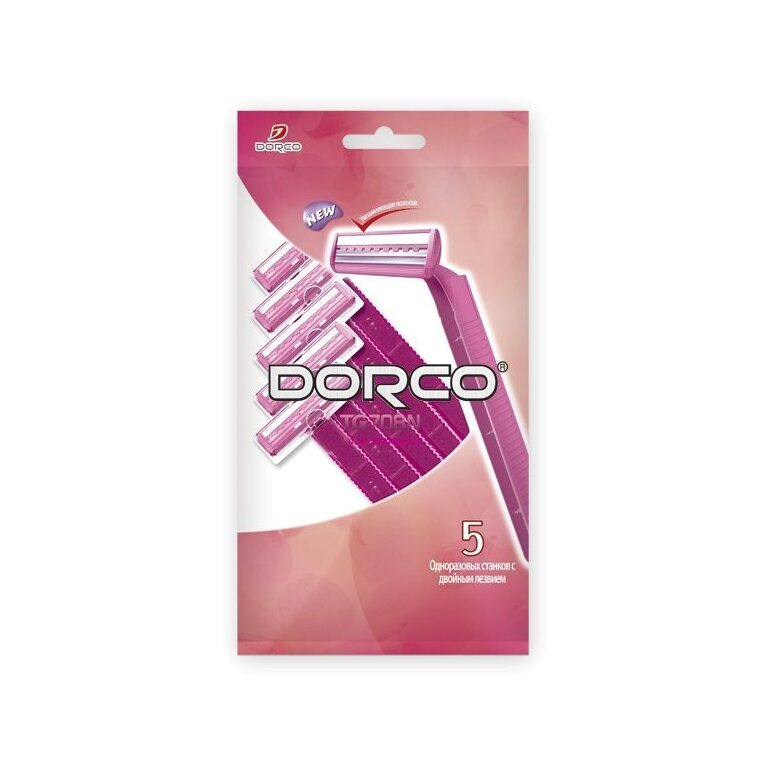 Cтанки для бритья одноразовые женские Dorco 2 