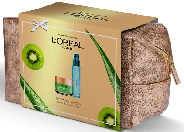 Набор Ритуал красоты: Скраб для лица сахарный 50мл + Аква-флюид для лица 70мл