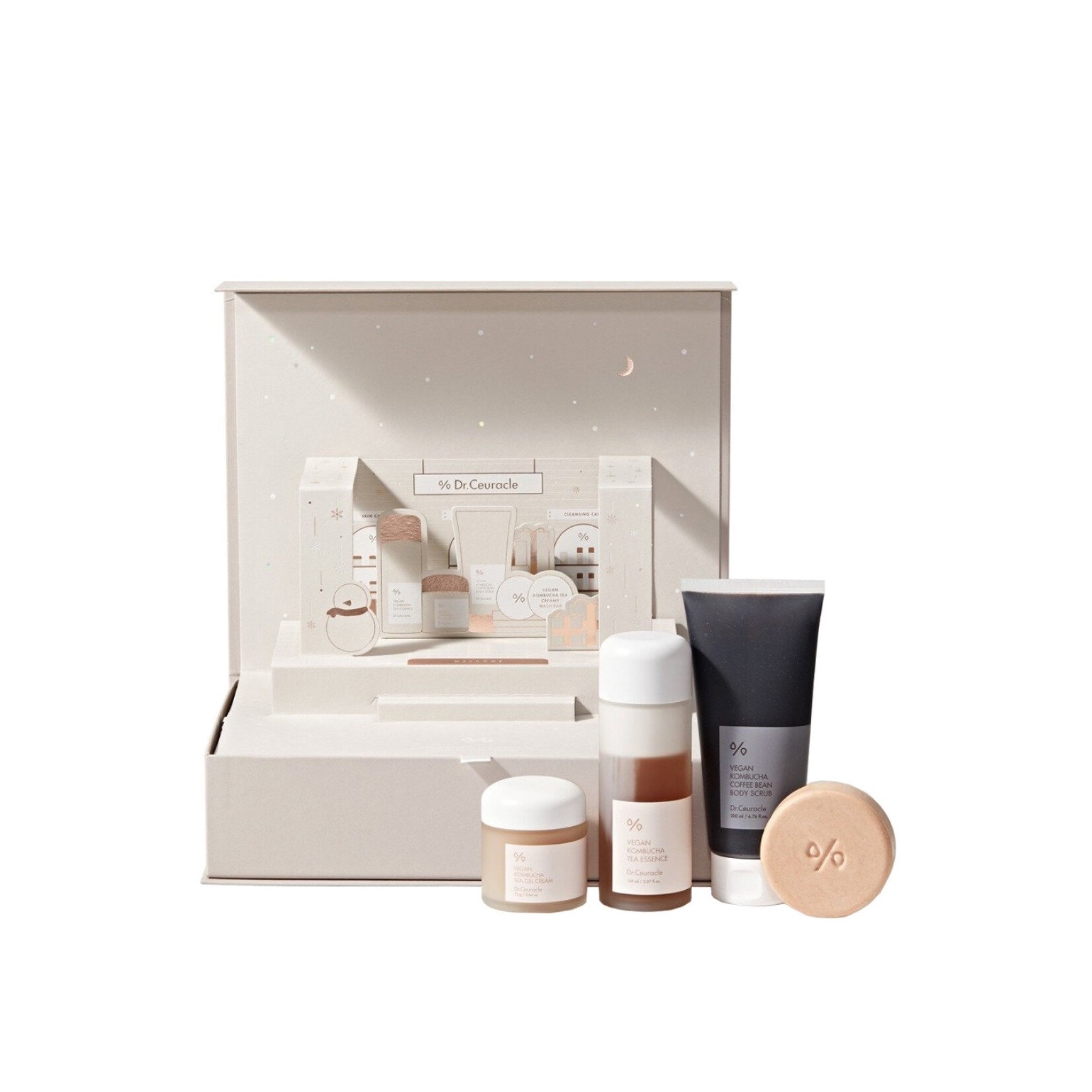 Набор Веганская Комбуча Новогодний купить в VISAGEHALL