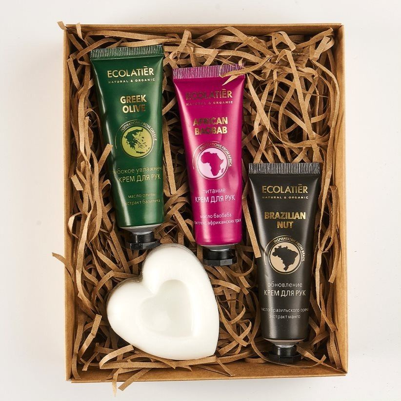 Набор Inspirations: Крем для рук 30мл (3шт) + Мыло глицериновое  купить в VISAGEHALL