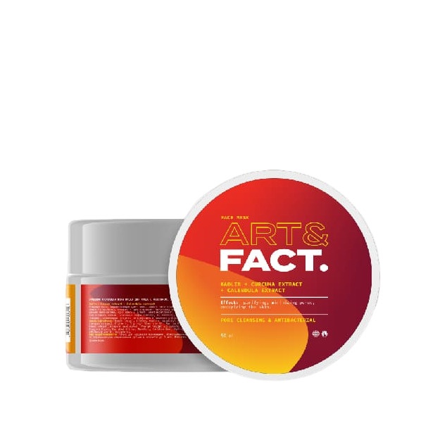 Маска сужающая поры для лица Purifying face mask kaolin + Calendula