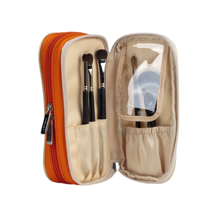 Косметичка Makeup Pencil Case orange-cream