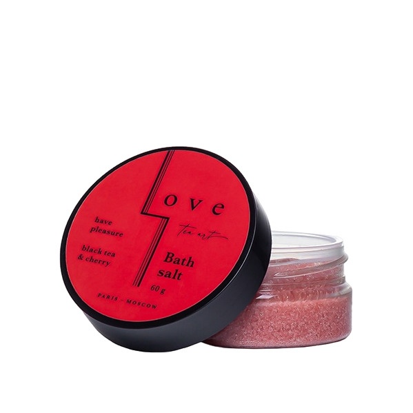 Соль для ванны Black Tea & Cherry