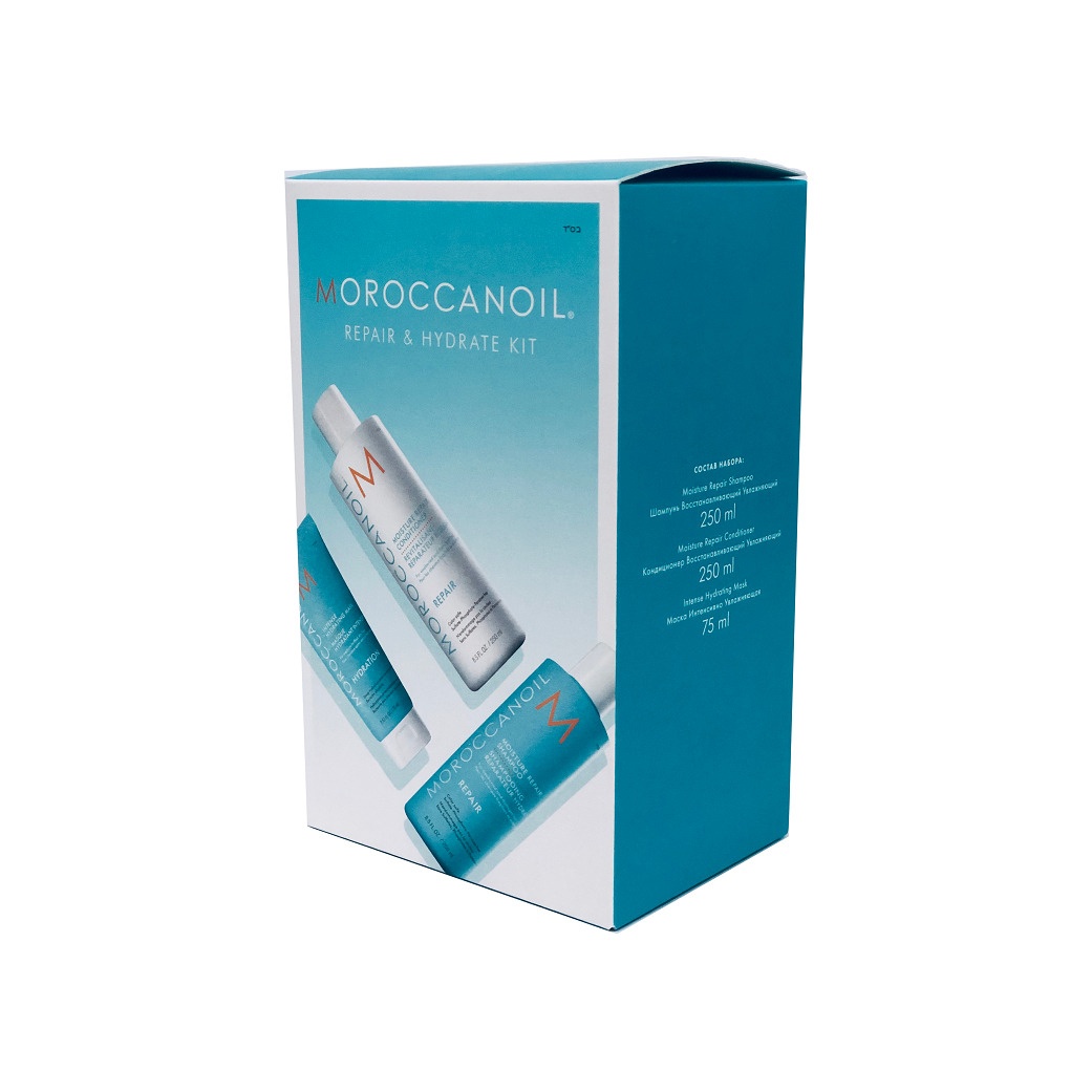 Набор: Восстановление и увлажнение (увл.шамп.250мл+.увл.конд.250мл+инт.увл.маска 75мл)