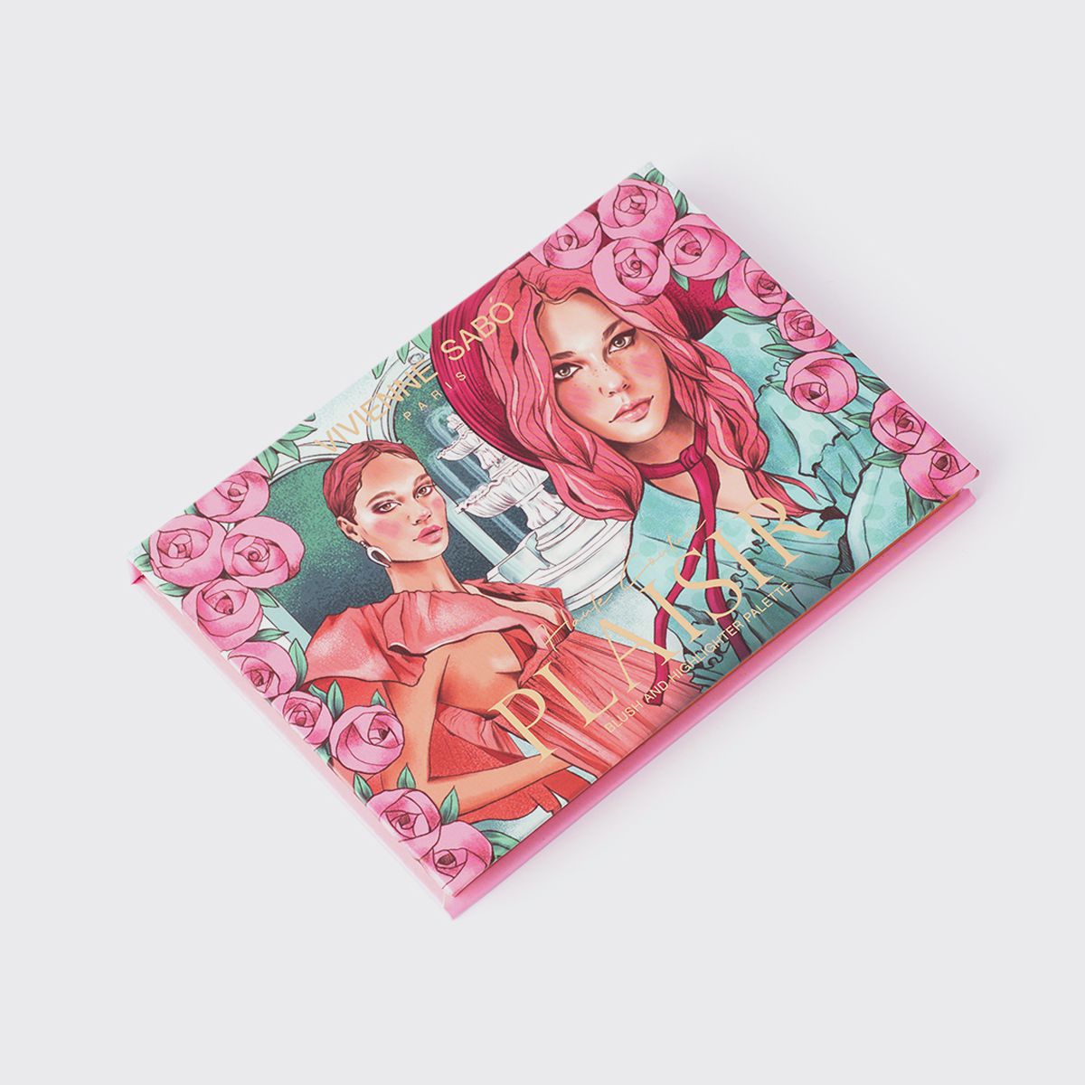 Палетка румян и хайлайтеров Haute Couture Plaisir  купить в VISAGEHALL