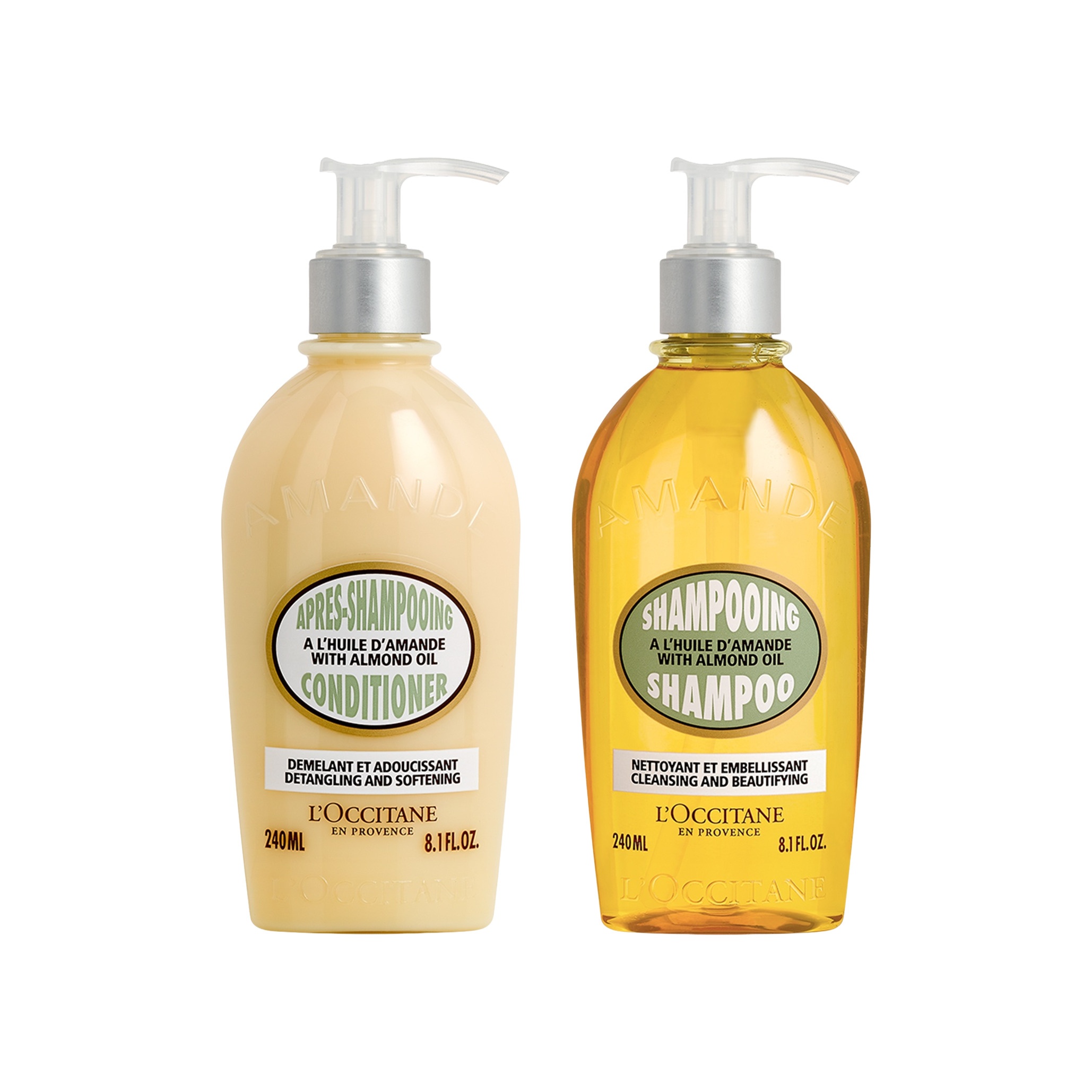 Дуэт Шампунь и Кондиционер Миндаль купить в VISAGEHALL