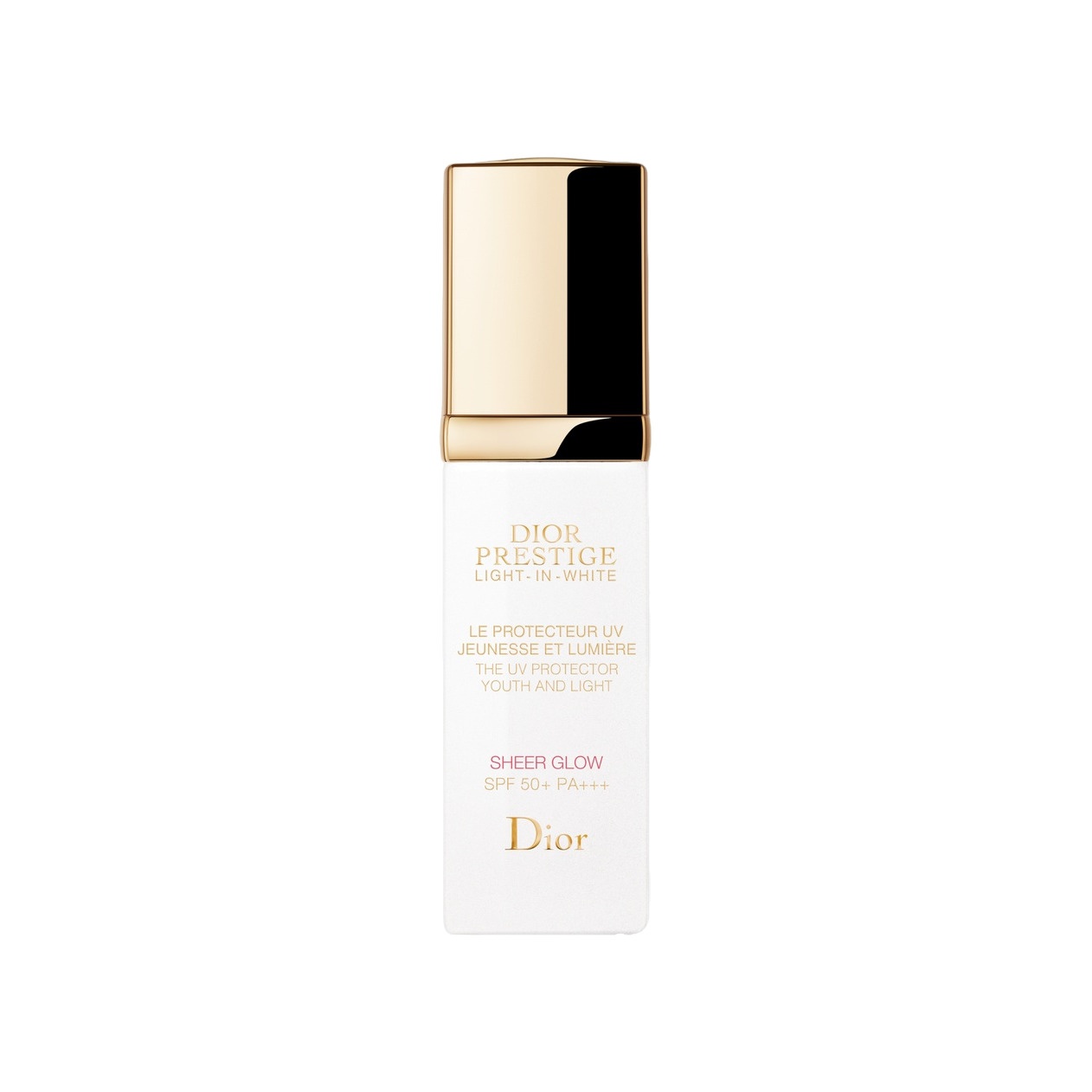 DIOR PRESTIGE LIGHT-IN-WHITE SPF50+ PA+++ Флюид защитный для лица  купить в VISAGEHALL
