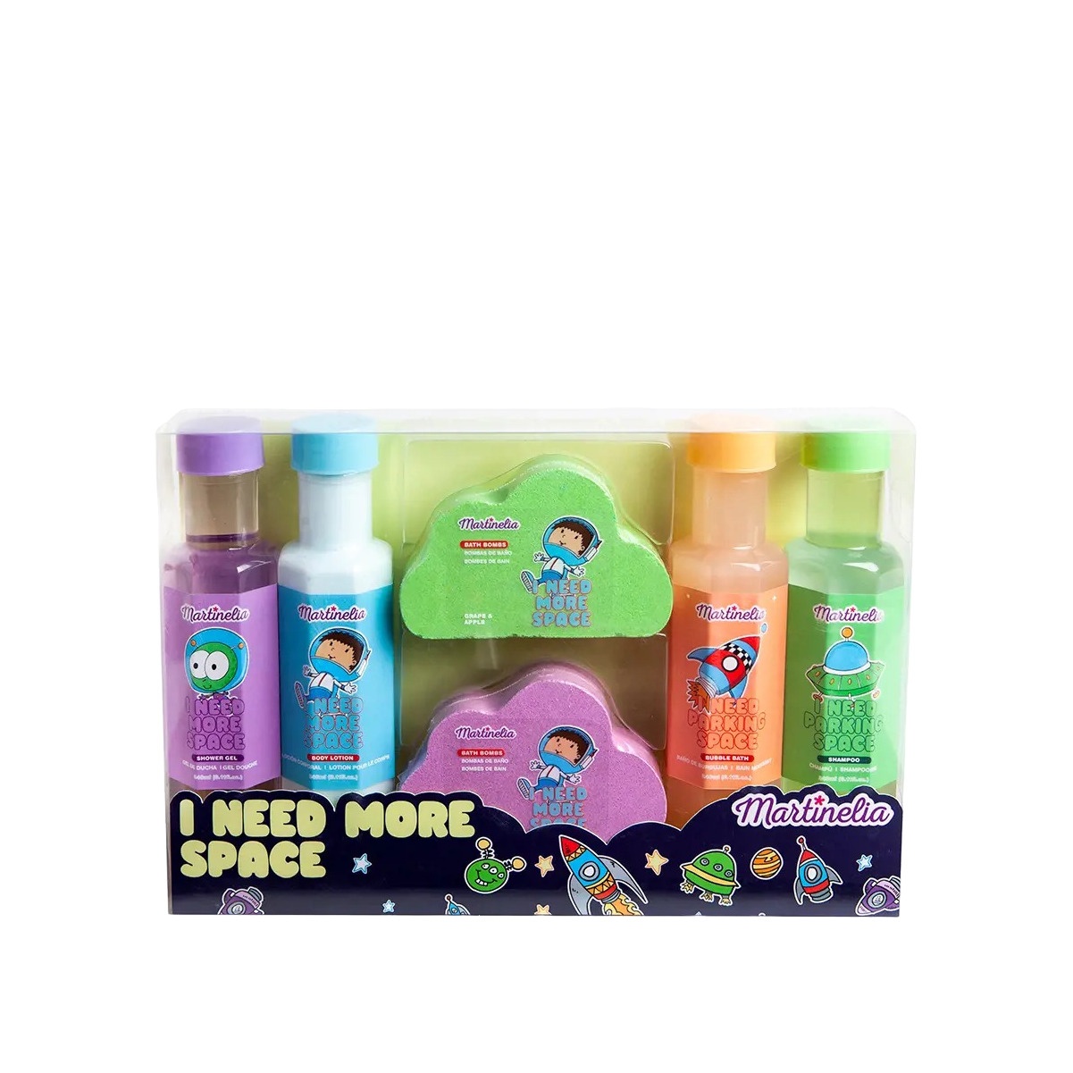 Набор для детей (Гель для душа, Лосьон для тела, Пена для ванны, шампунь, Бомбочки) купить в VISAGEHALL