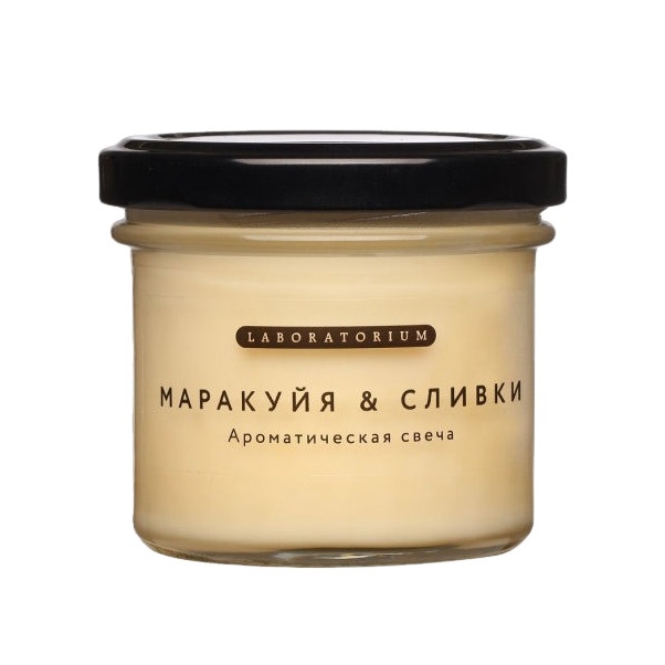 Свеча ароматическая Маракуйя и Сливки