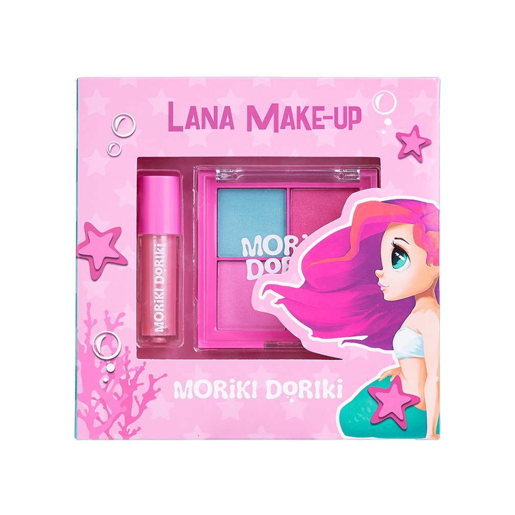 Набор для макияжа Лана: Блеск и тени для глаз