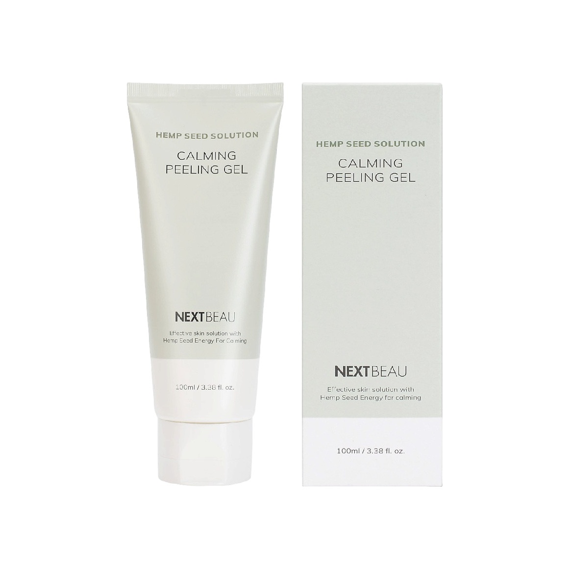 Гель отшелушивающий успокаивающий с маслом семян конопли купить в VISAGEHALL