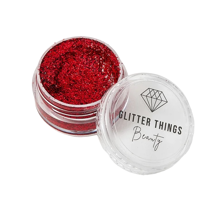 Гель-блестки для лица,тела, волос Красный поцелуй купить в VISAGEHALL