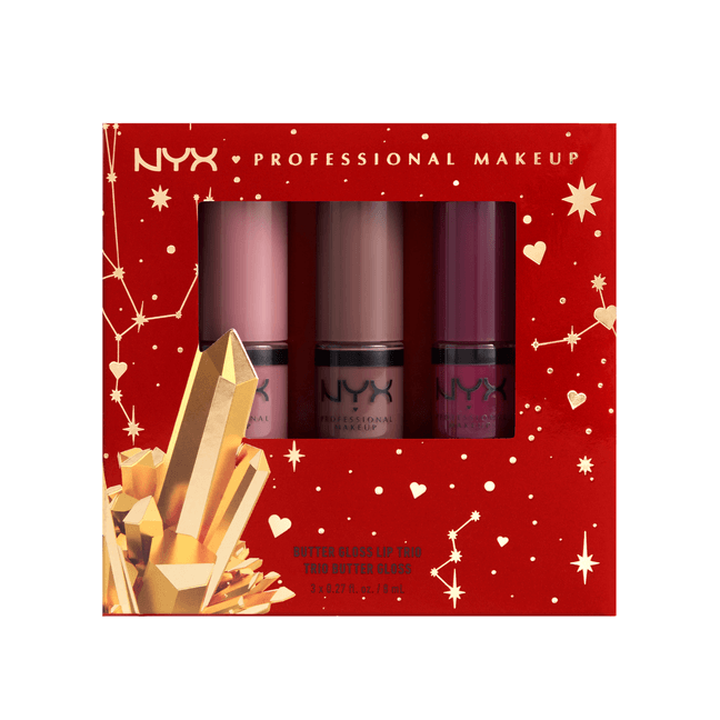 Набор блесков для губ Butter Gloss Trio Deep Nudes купить в VISAGEHALL